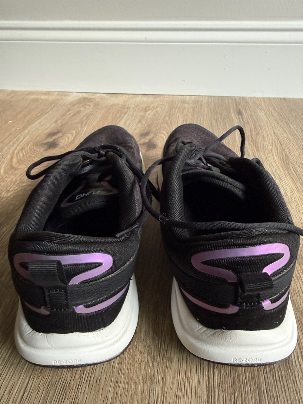 Ryka Women's Black and Purple Low-Top Athletic Sneakers - Picture 7 of 10